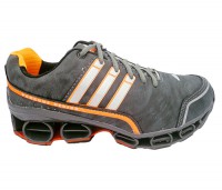 Tênis Adidas Porsche III Cinza e Laranja 